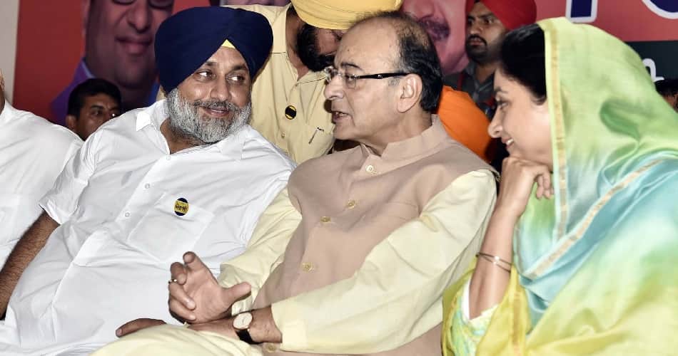 arun jaitely, arun jaitely punjab visit, finance minister arun jaitely, modi govt