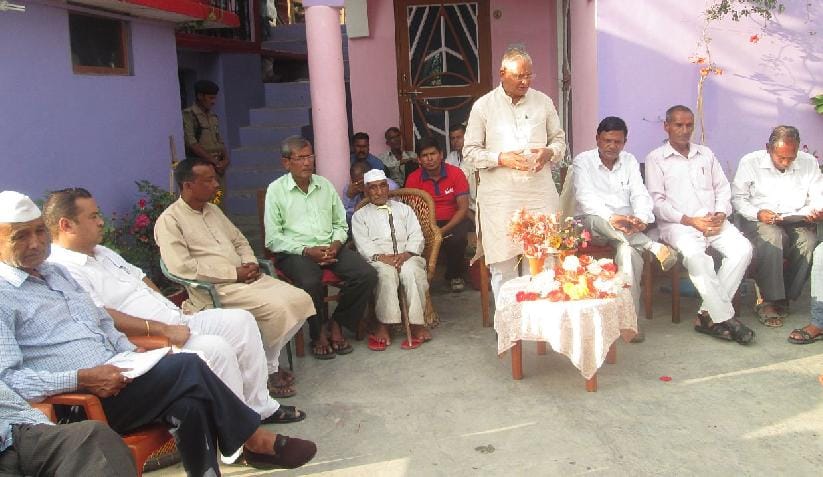 Govind  Kunjwal arrived village
