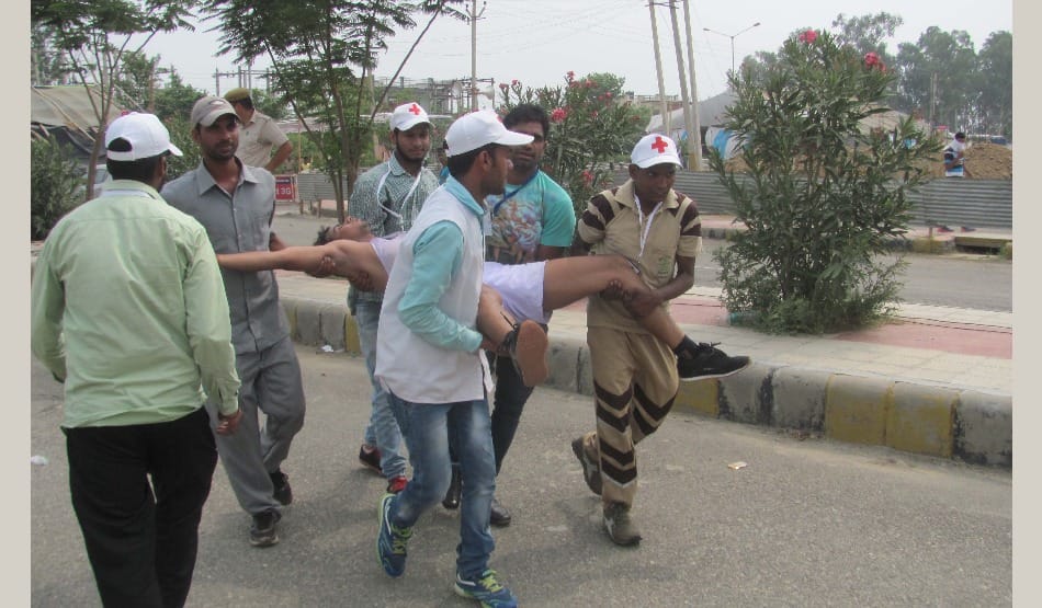 organically in haryana police recruitment in kurukshetra 