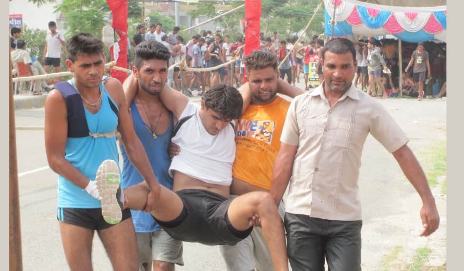 organically in haryana police recruitment in kurukshetra 
