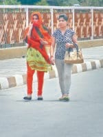 In the evening the weather was pleasant, the stuffiness, Kurukshetra