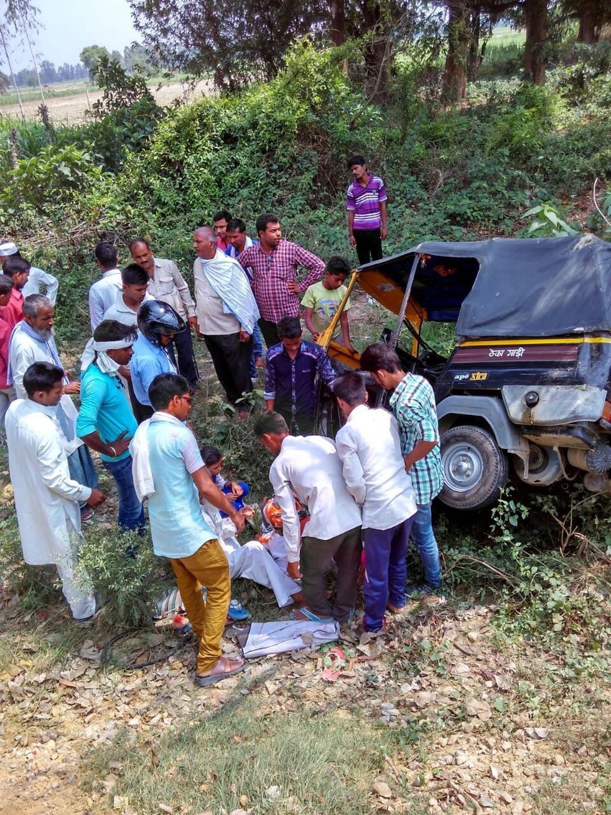 Seven injured in accidents