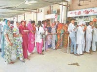outsoursing employees on strike, health service close, fatehabad
