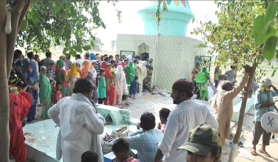 Peer Baba Mazar at Indo-Pak Border, Pakistani Pilgrims have not allowed to enter