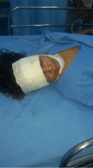 police man told horrible story of daughter murder, wife and little daughter critical