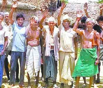 The villagers turned to haunt fear of flooding