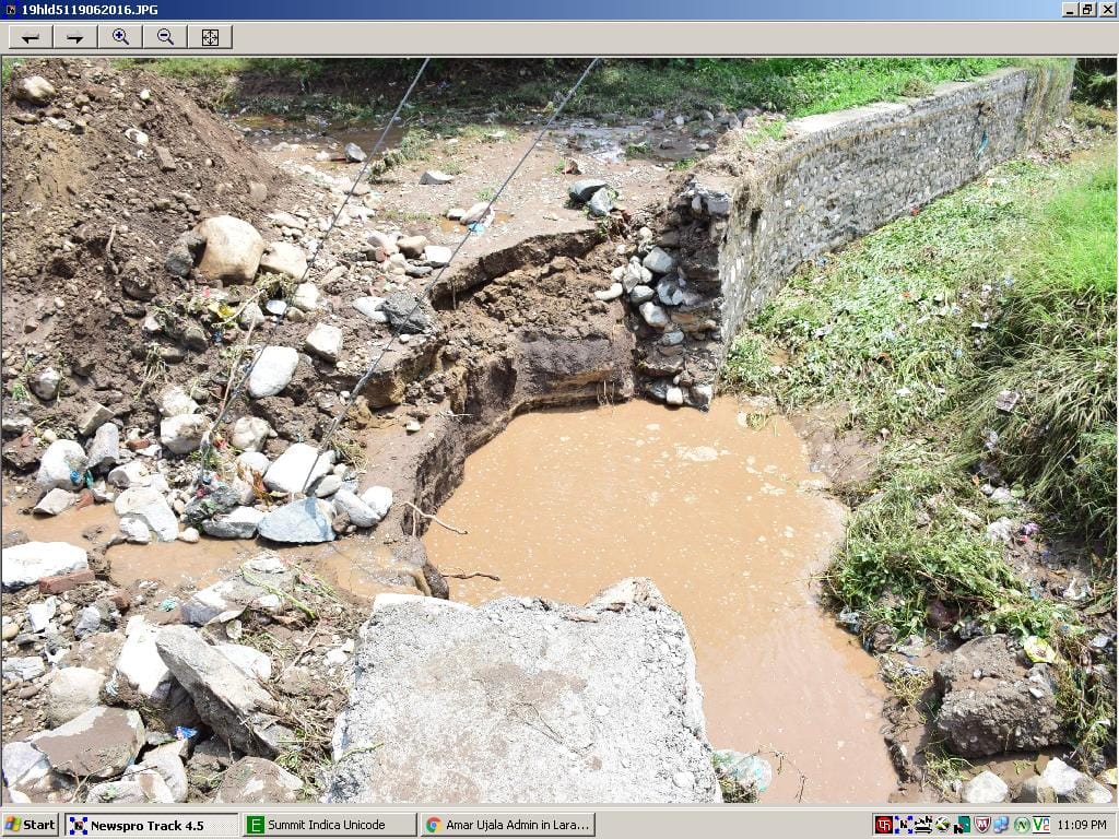 Unfinished sewer would headache.