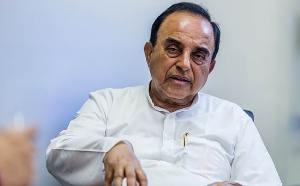  subramanian swamy said this is way to solve kashmir matter