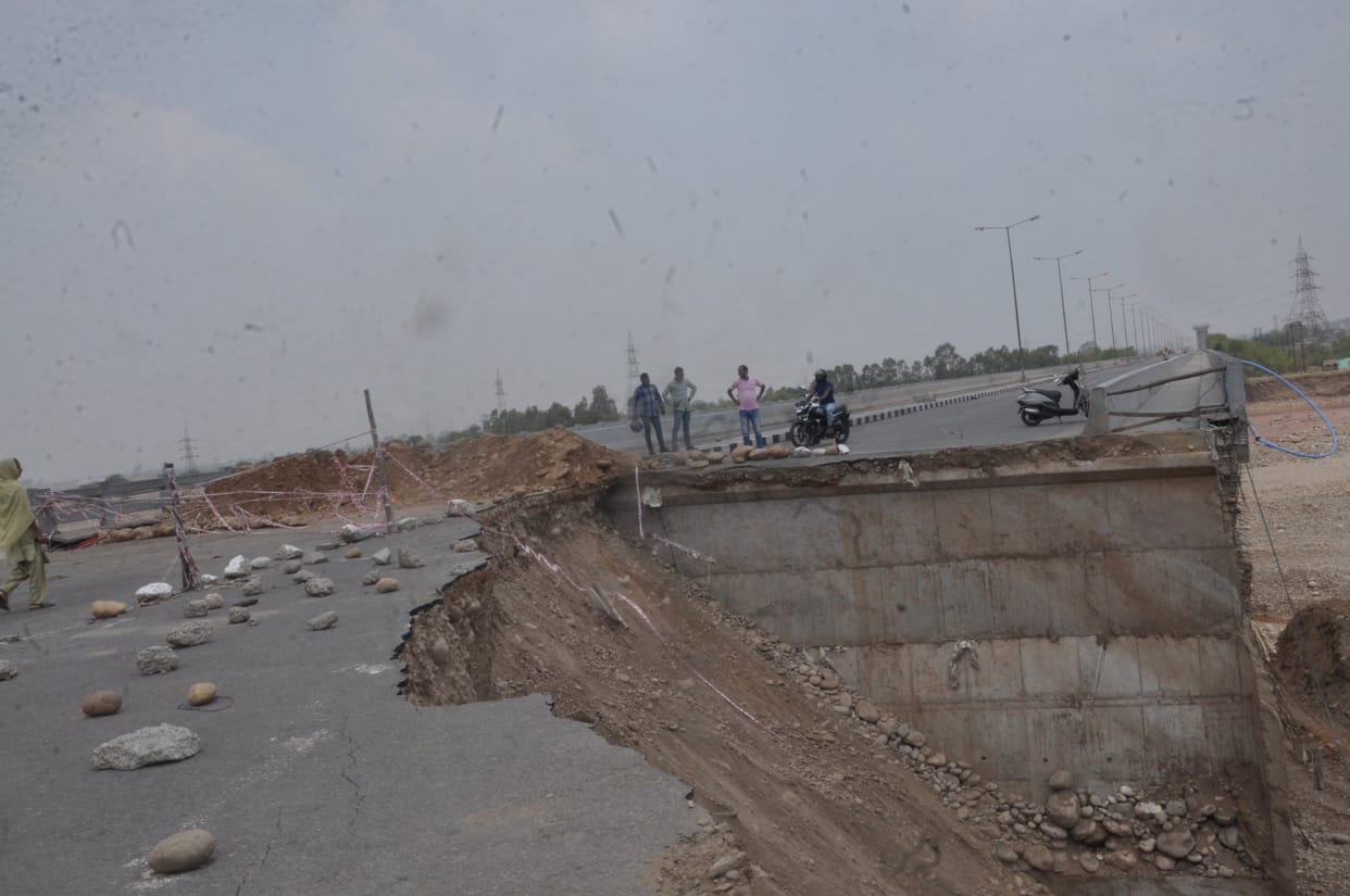 Fourth Tawi river bridge was closed to traffic