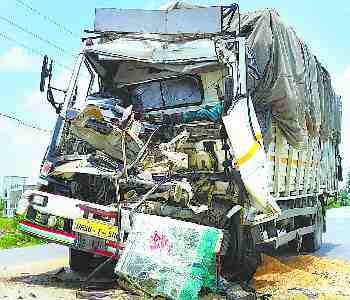 Helper's death in accident