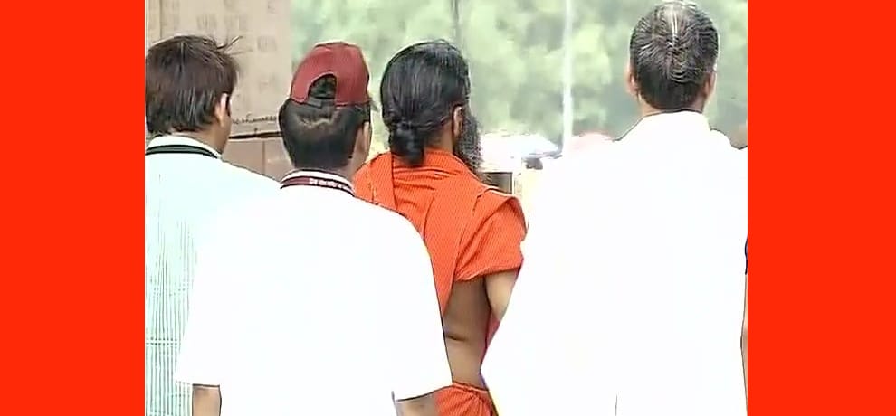 Baba Ramdev Yoga Day arrived at rehearsals, including luminaries present minister