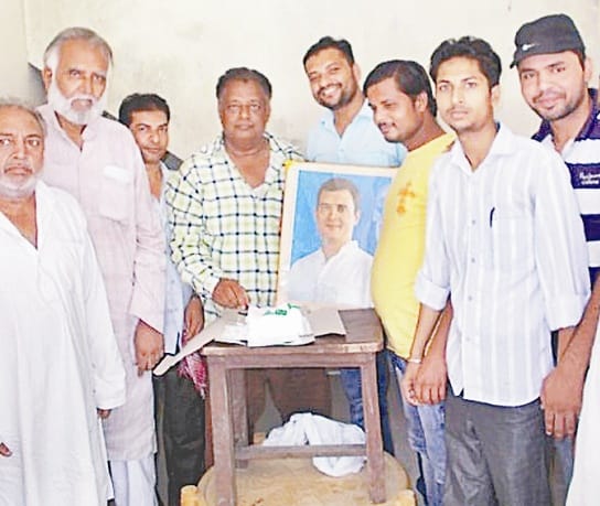 rahul gandhi birthday celebrate