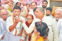 tamber, rahul gandhi, birth day celebrate jind