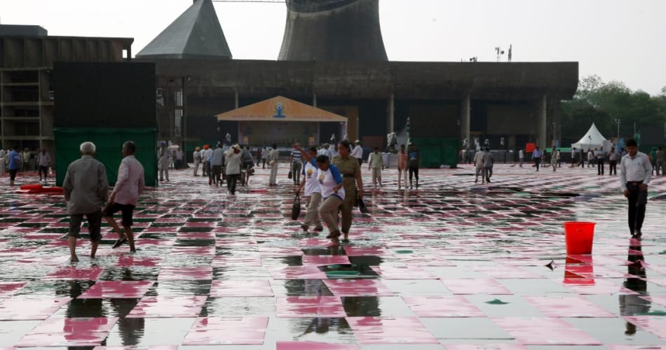 pm narendra modi visit chandigarh on international yog day to make new record