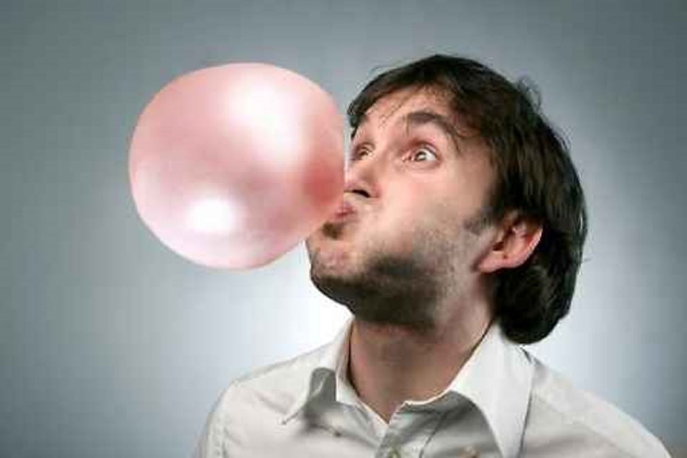 whenever accidentally swallow chewing gum