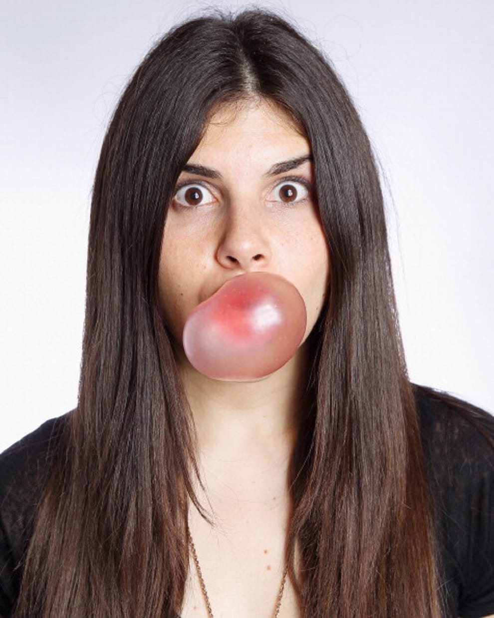 whenever accidentally swallow chewing gum