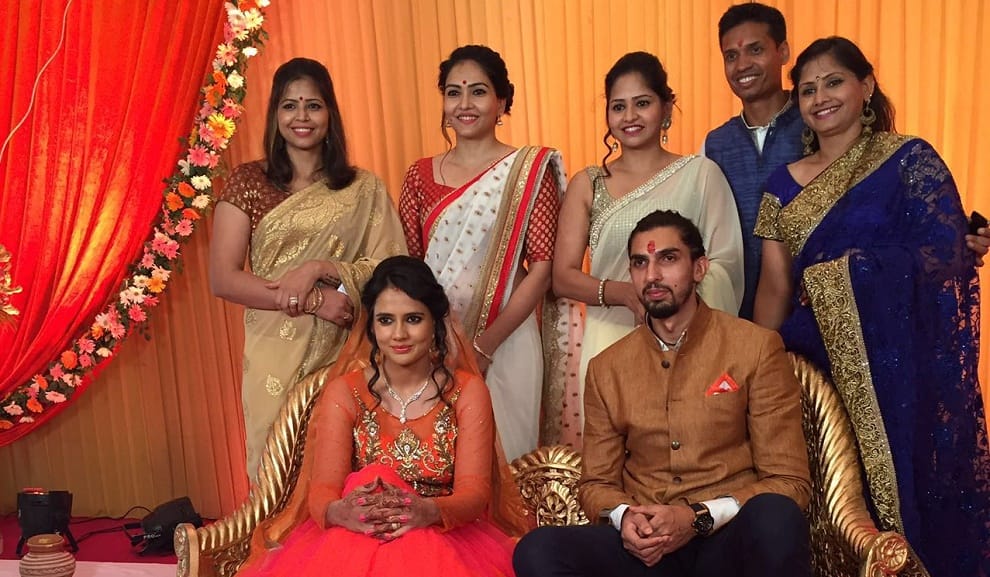 Cricketer Ishant sharma engagement with the international basketball player