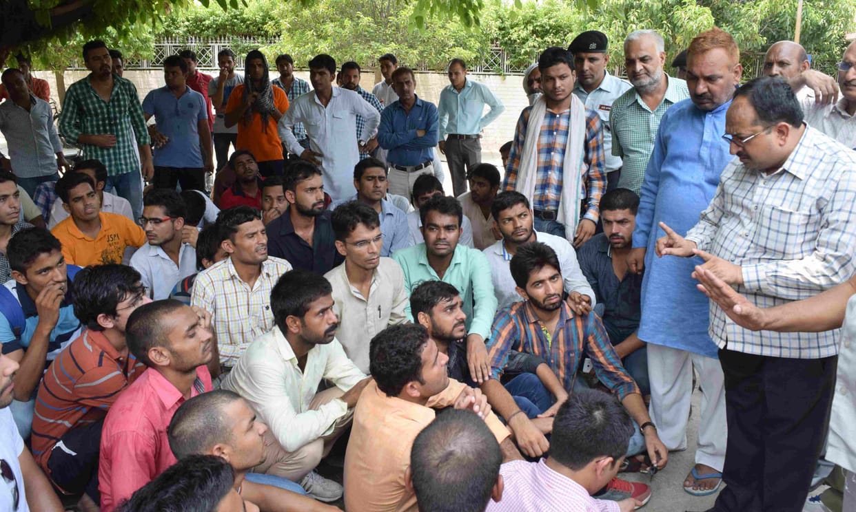 mdu, hostel, students ruckus in opposition to vaccent the hostel, haryana, vice chanclar