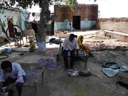Hindus migrating from Union Minister village