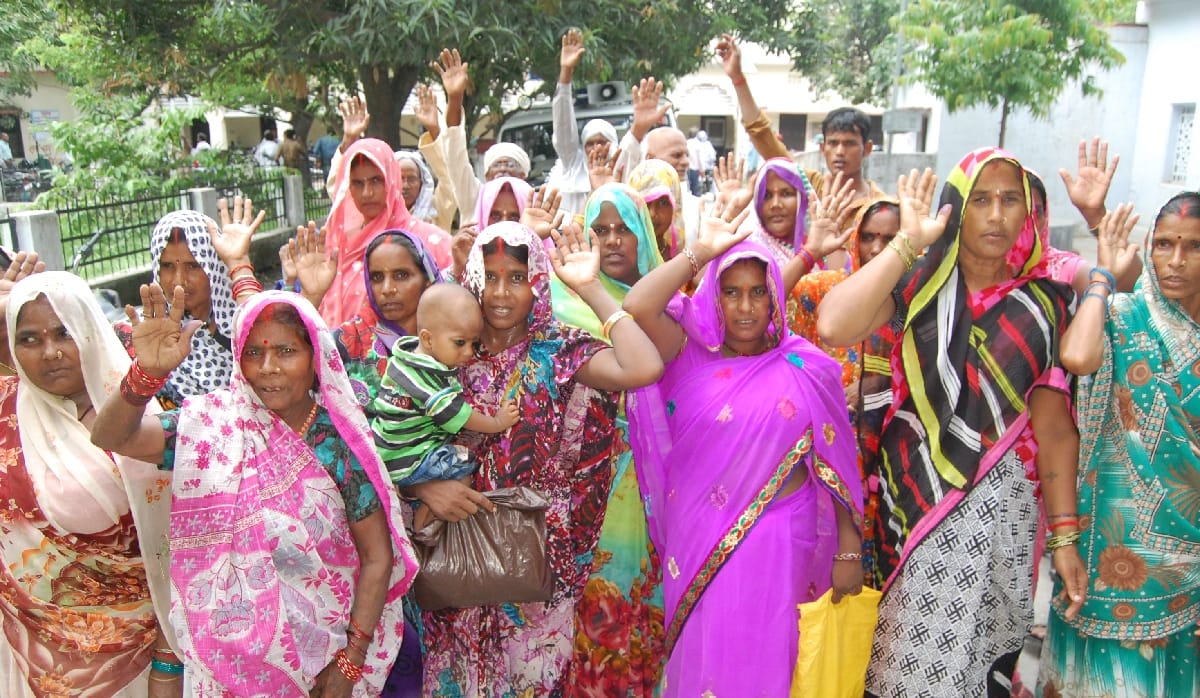 PDS protest