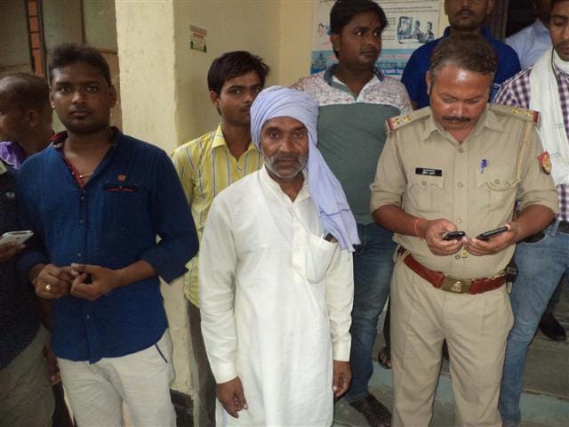 Bikers bags full of money looted from the accountant