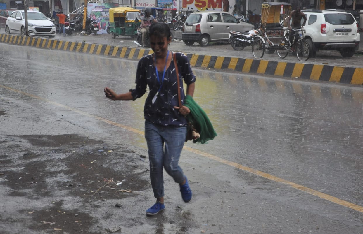 weather changed on monday, it is rainy day