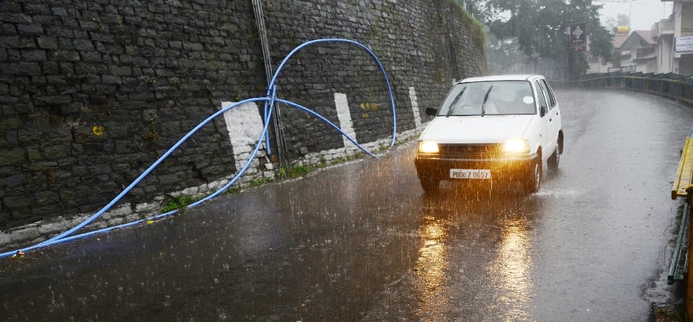 Heavy rainfall forecast for himachal, warning.