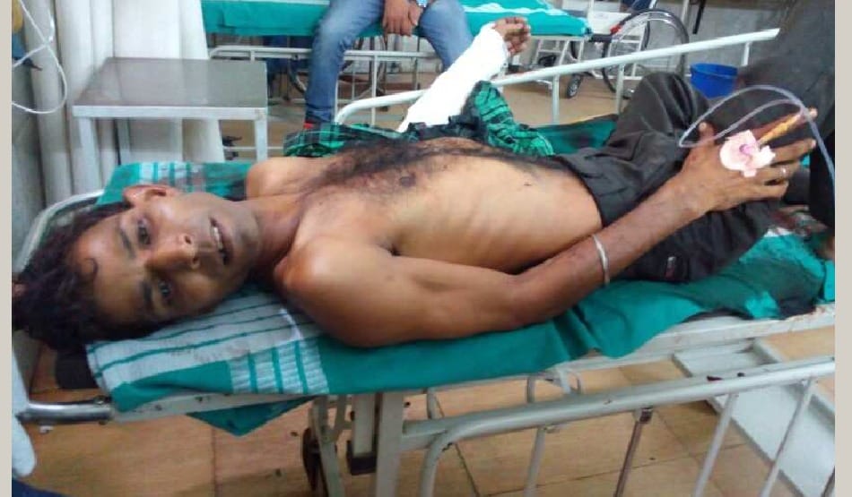 refused to send Wife with son n law, drunken man rampage in inlaws