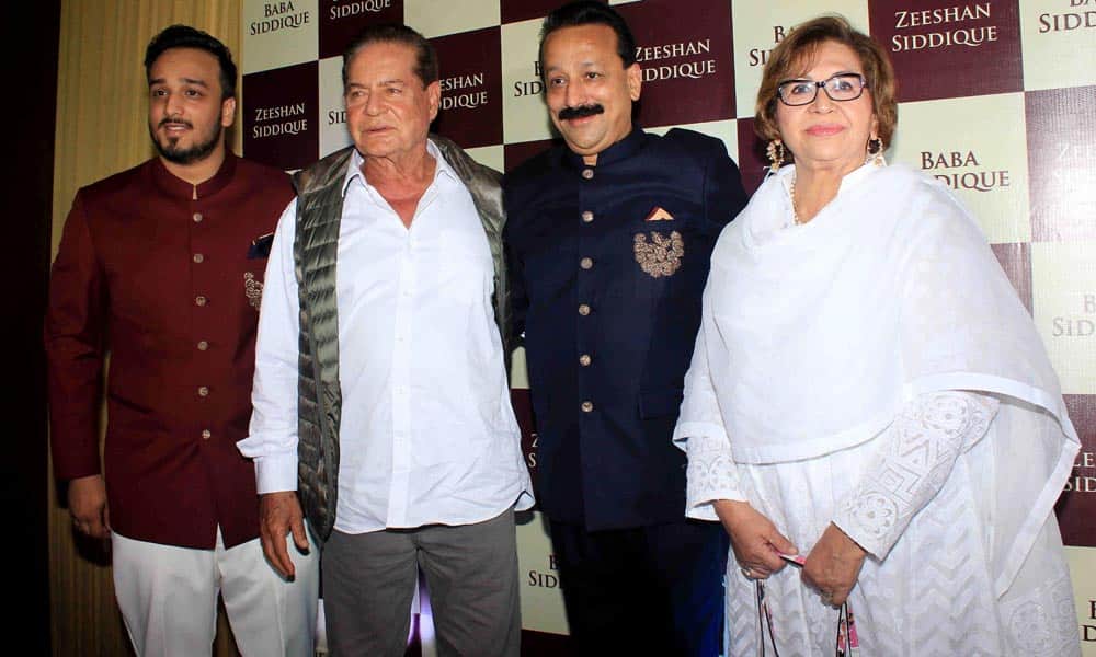 bollywood stars in baba siddiqui iftaar party