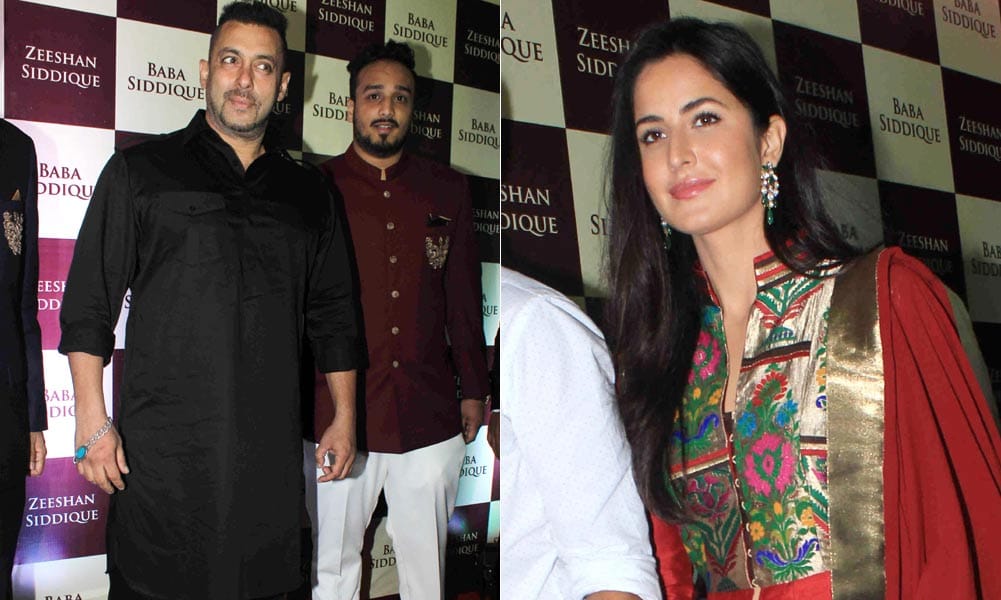 bollywood stars in baba siddiqui iftaar party