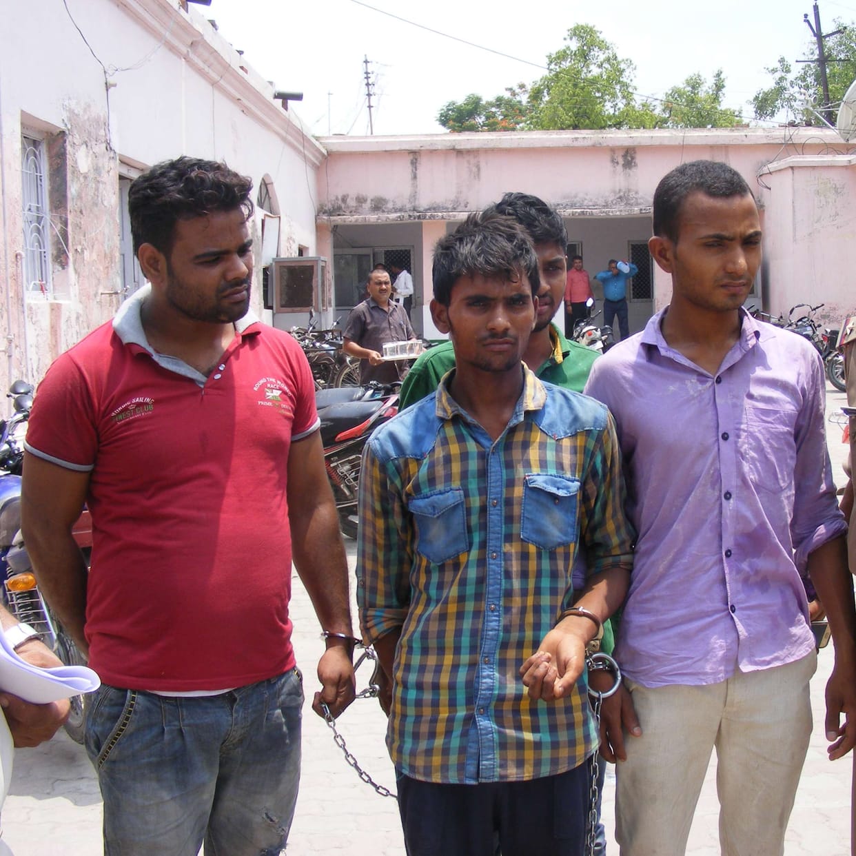 The men were arrested