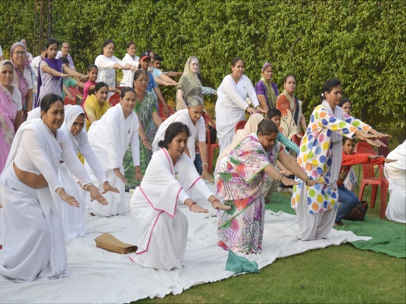 yoga day celebration in mathura