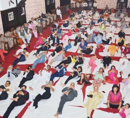 yoga camp in raj bhawan shimla