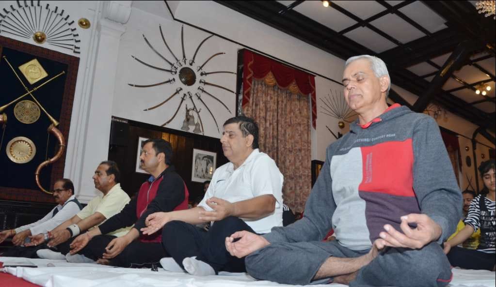 yoga camp in raj bhawan shimla