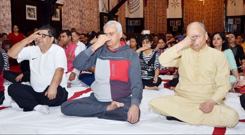 yoga camp in raj bhawan shimla