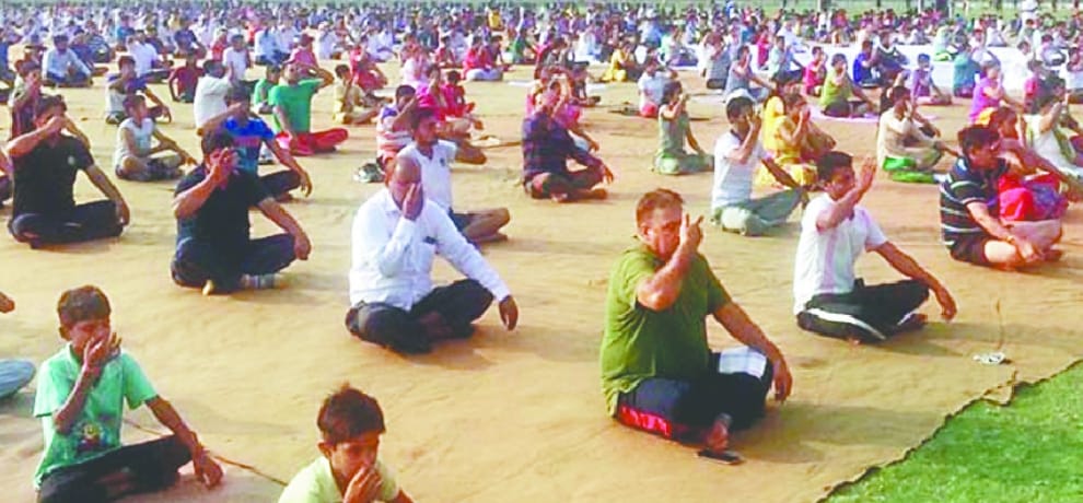 Yoga Day today, all will consist Anulom-inverse