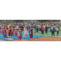 students and officers, yoga, ambala