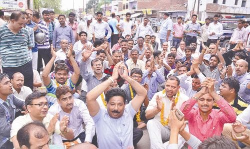 employees locked university