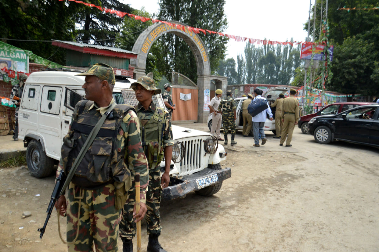 tommorow voteing in Anantnag