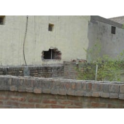 Attempt of robbery in Bank, Hisar Bank, Breake Wall of back side, hisar