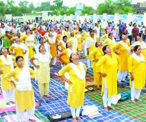 Regular yoga, stay healthy
