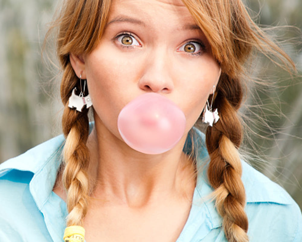whenever accidentally swallow chewing gum