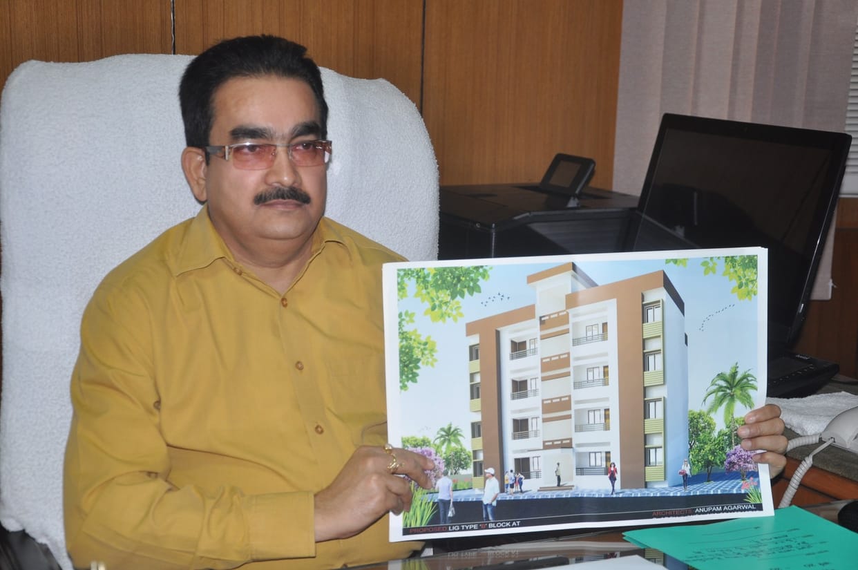 GDA build 404 flats at deoria bypass