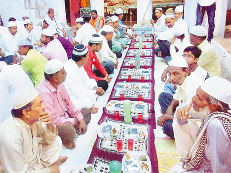Half past Ramadan , iftar parties intensify