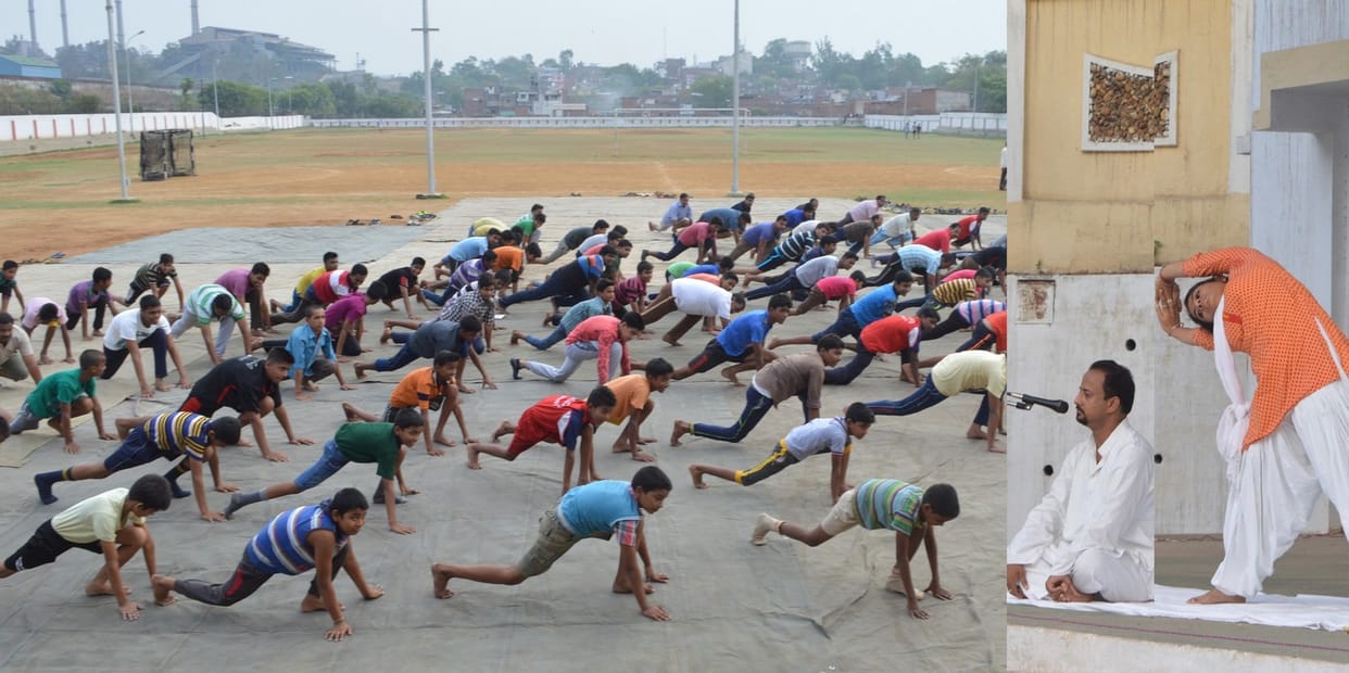 Thousands of people have with yoga sun salutations