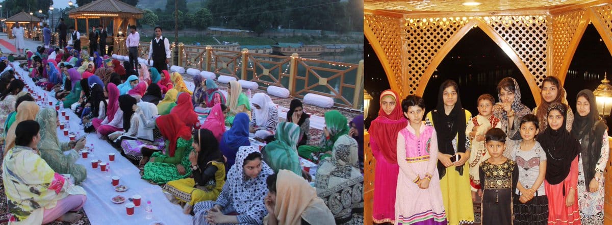 Mehbooba Mufti hosts Iftar for orphan girls