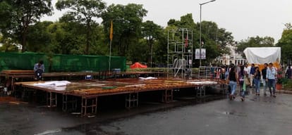 International Yoga Day in the capital, the program will in seven place 