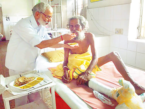 Ward made Sadhu boy resort