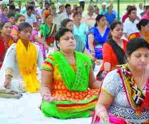 International Yog Day celebrated with great zeal.