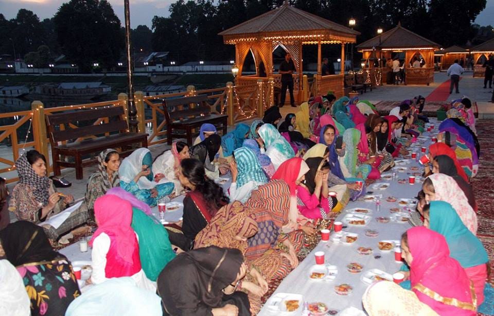 Mehbooba Mufti hosts Iftar for orphan girls
